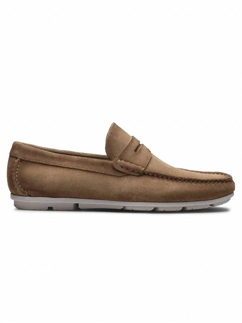 NEW MAGNANNI men's monterey penny driver shoes in roccia